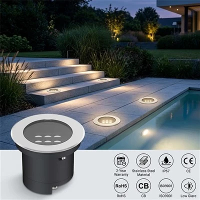 IP67 Suya Dayanıklı Dış Mekan Led Yeraltı Işık